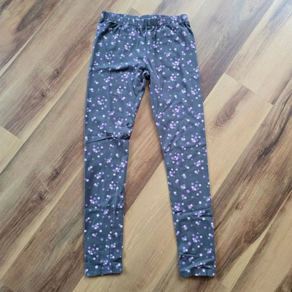 Gymboree‎ Ballet Outfit Set Girls 12 Purple Sequin Top Polka Dot Leggings Dancer